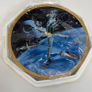 Hamilton Collection Star Wars B Wing Fighter Plate 1995 Limited Edition 4854B